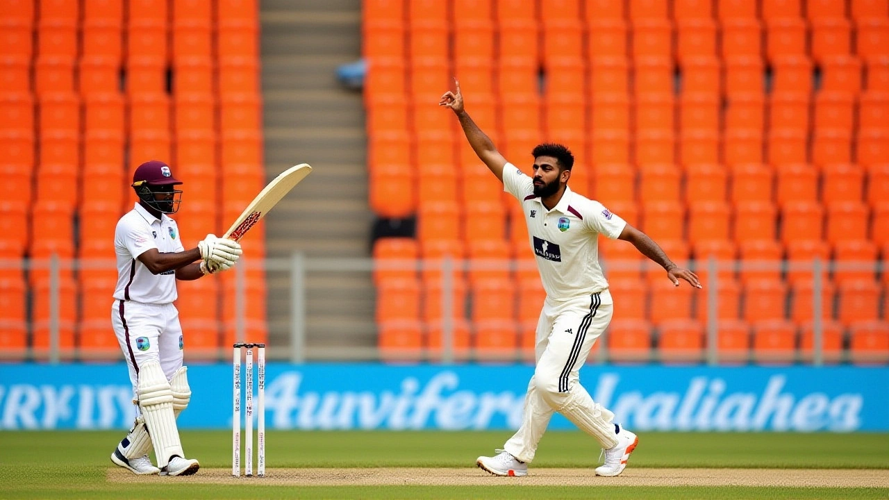 KL Rahul’s Half‑Century Powers India to 121/2 in Day One vs West Indies